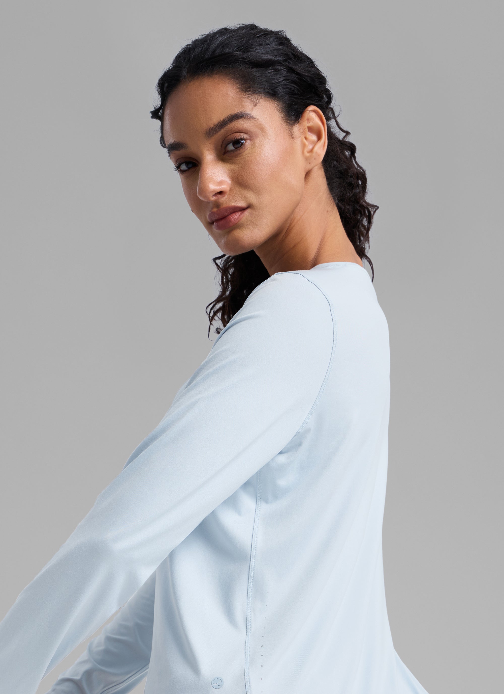 Men's Lightweight Polyester Long Sleeve Shirt | Breathable UPF 50+ Running Top 4