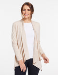 Women's Breathable Cotton-Bamboo Shawl Wrap | Elegant Sun Cover-Up with UPF 50+ Protection 0