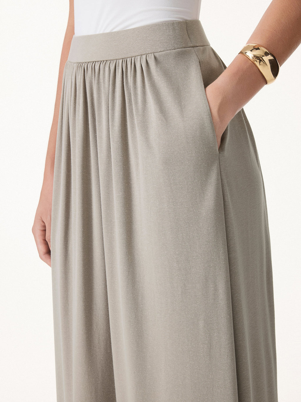 Women's Comfortable Cotton Maxi Dress Set | Elegant A-Line Summer Dress with Pockets 8