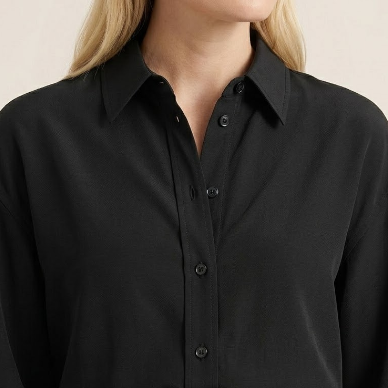 Women's Coordinated Cotton Long Sleeve Set | Stylish Relaxed Two-Piece Outfit 2