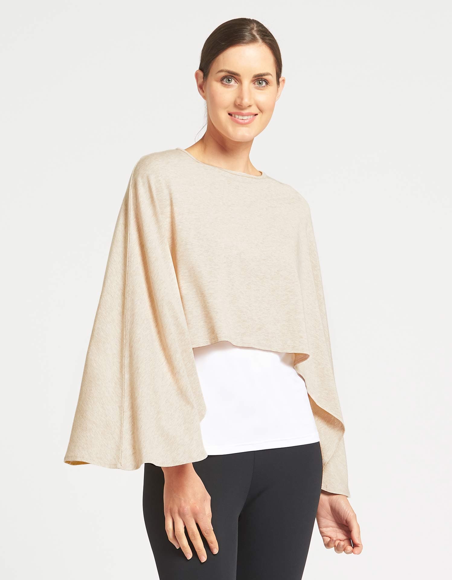 Women's Cotton-Bamboo Shrug Cardigan | Lightweight Sun Protective Layer 0