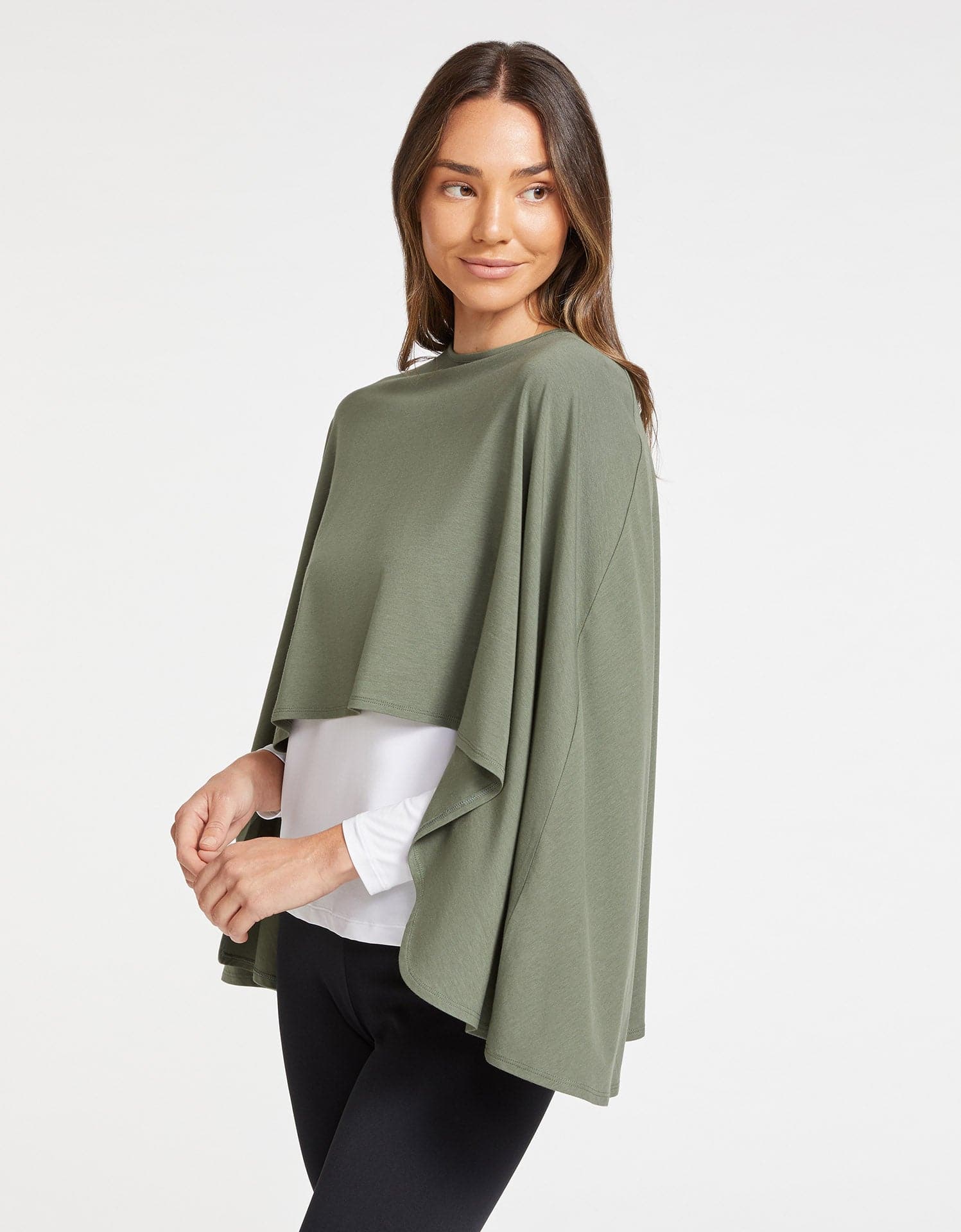 Women's Cotton-Bamboo Shrug Cardigan | Lightweight Sun Protective Layer 3