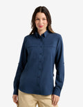 Women's Eco-Friendly Lightweight Hiking Shirt | Quick-Drying Moisture-Wicking Outdoor Top 0