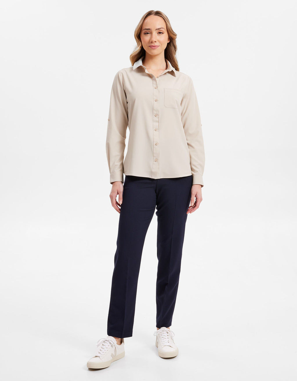 Women's Eco-Friendly Performance Sun Shirt | Lightweight Quick-Drying Outdoor Top 2