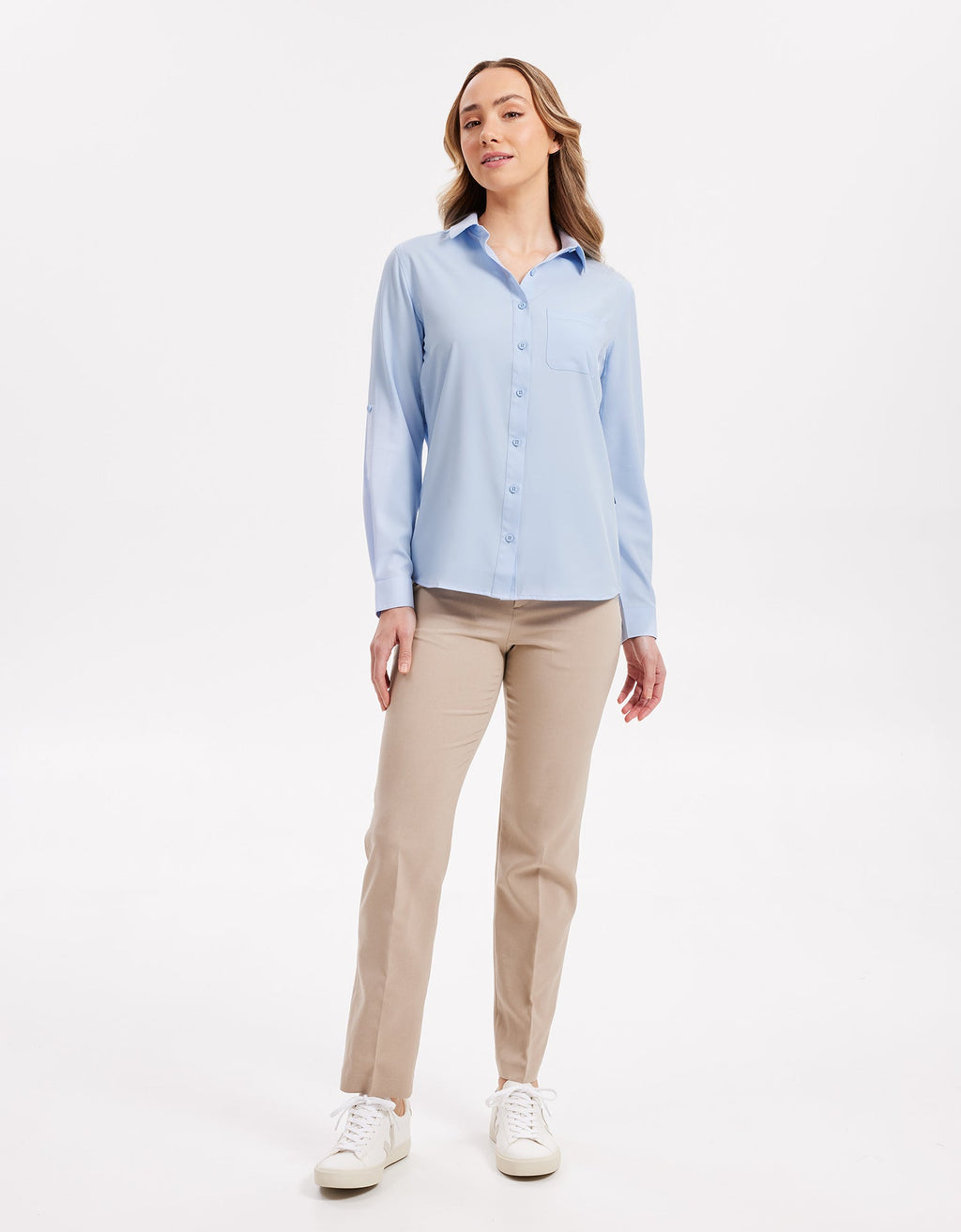 Women's Eco-Friendly Performance Sun Shirt | Lightweight Quick-Drying Outdoor Top 5