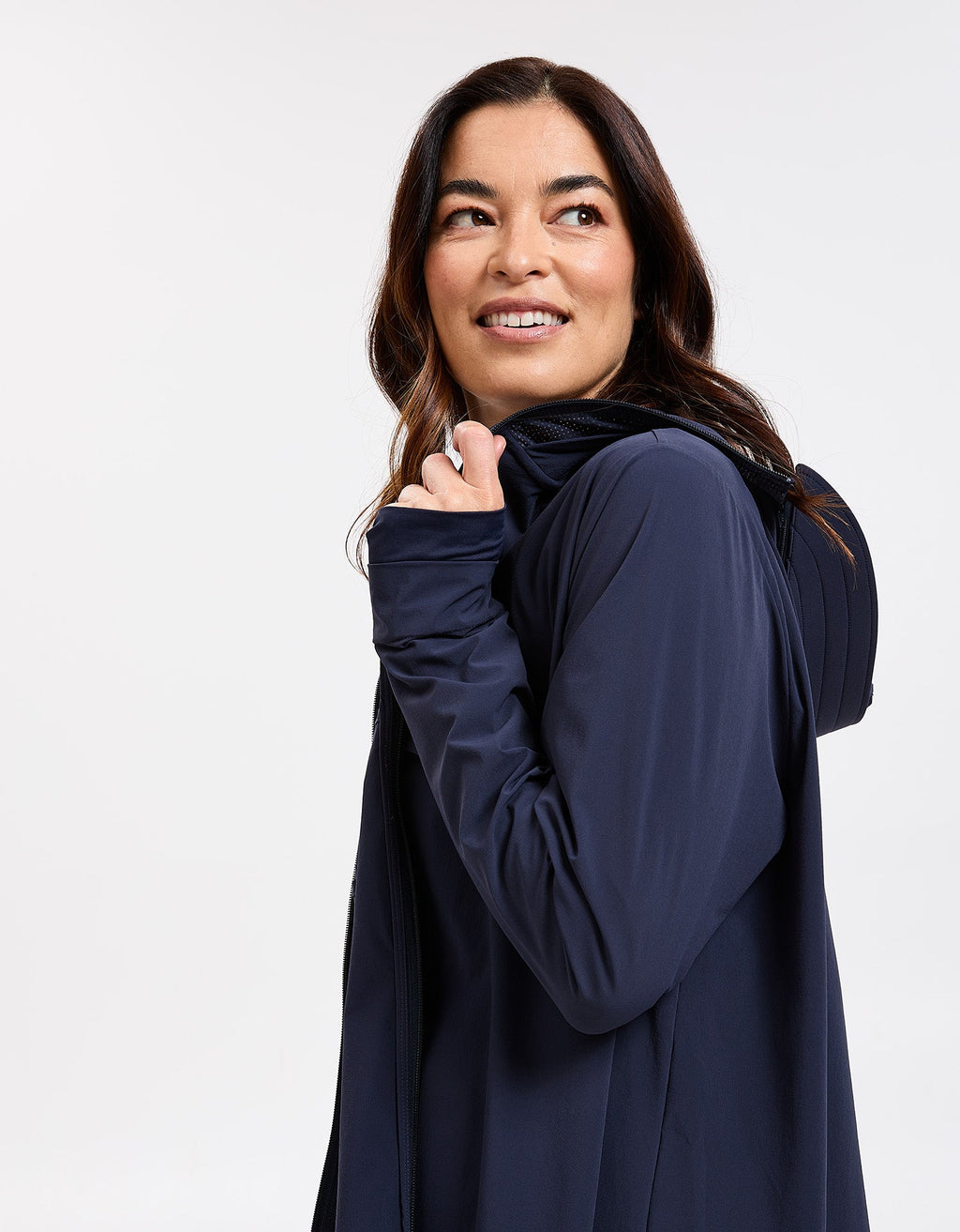 Women's Lightweight 4-Way Stretch Jacket | Relaxed Fit Sun Protection Outerwear 3