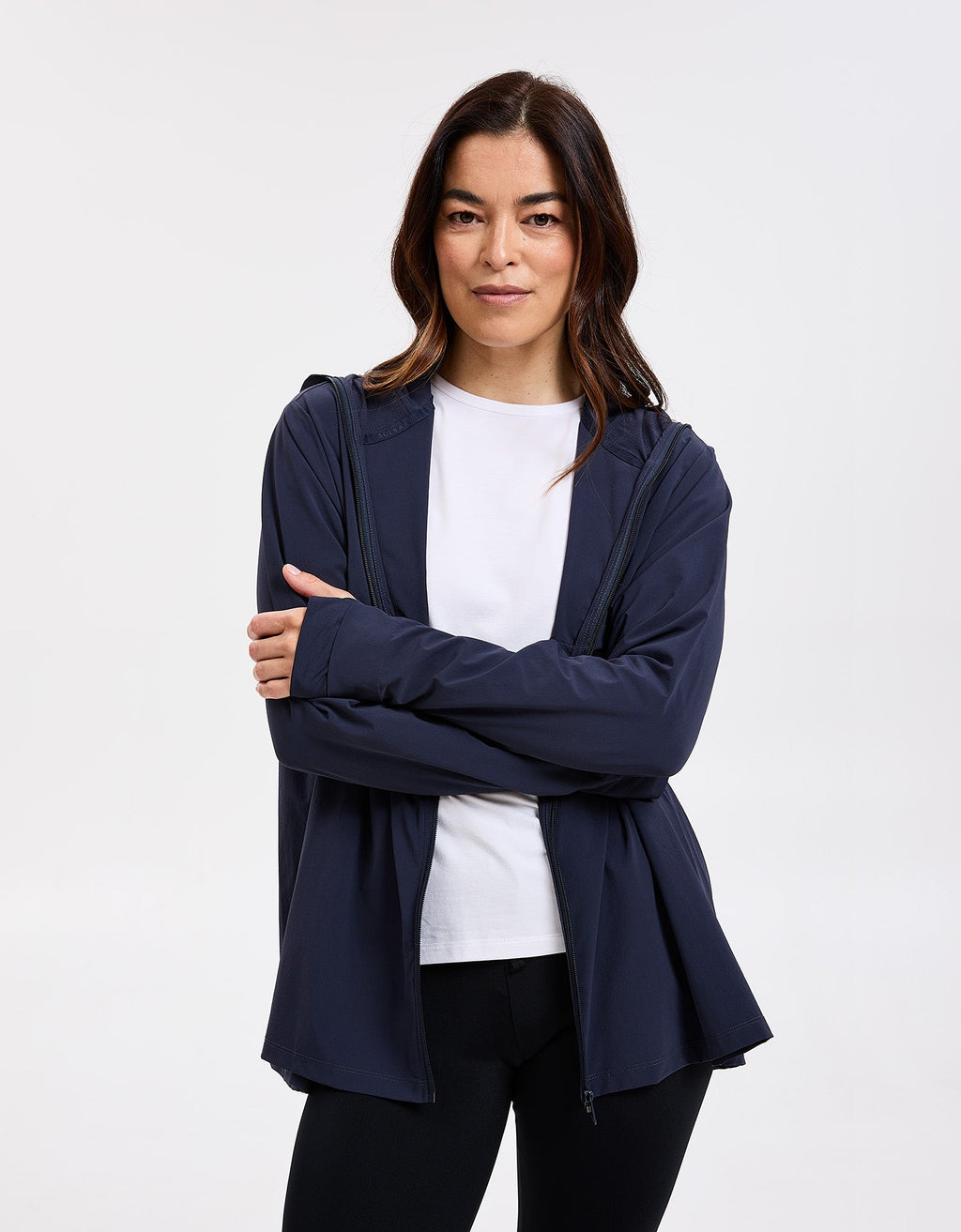 Women's Lightweight 4-Way Stretch Jacket | Relaxed Fit Sun Protection Outerwear 5