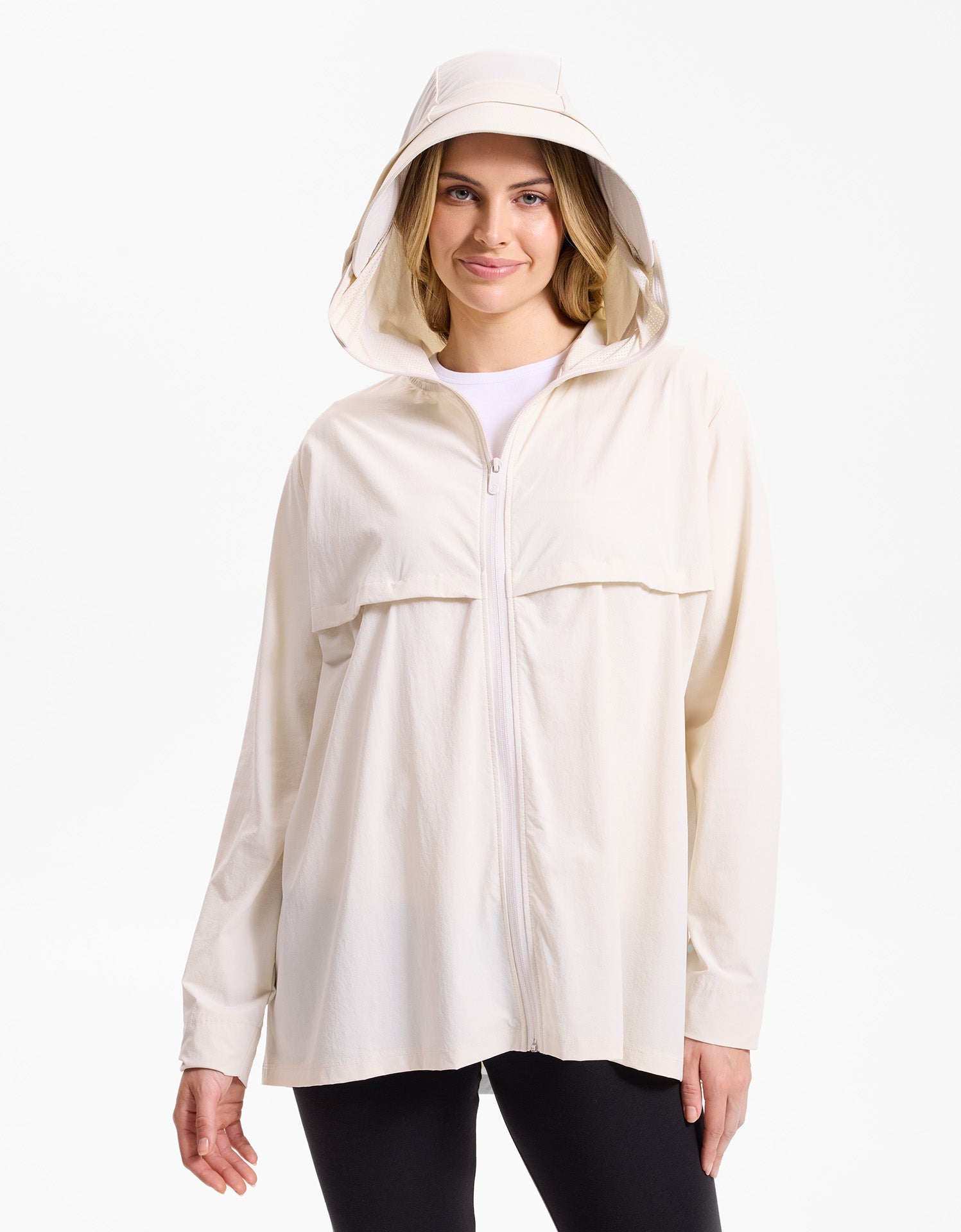 Women's Lightweight 4-Way Stretch Jacket | Relaxed Fit Sun Protection Outerwear 8
