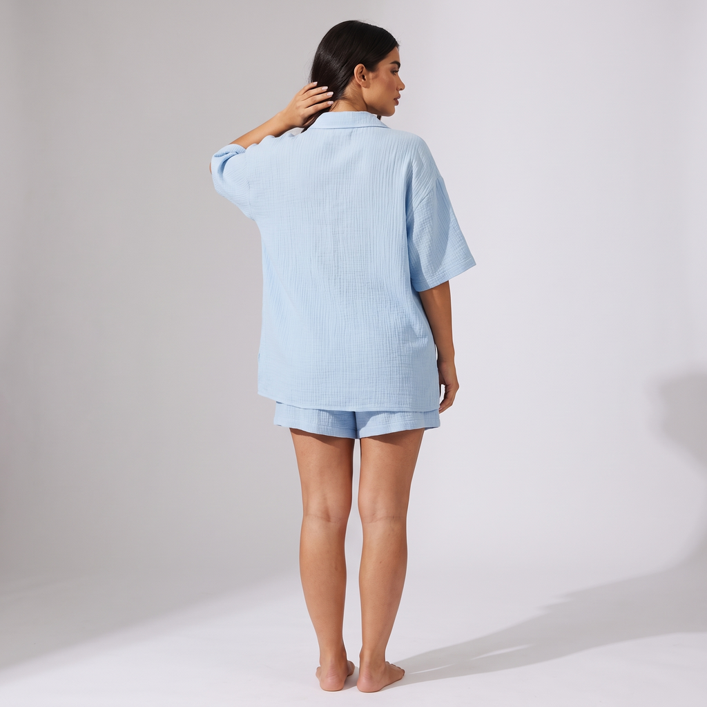 Women's Lightweight Fabric Co-Ord Set | Relaxed Summer Two-Piece Outfit 4