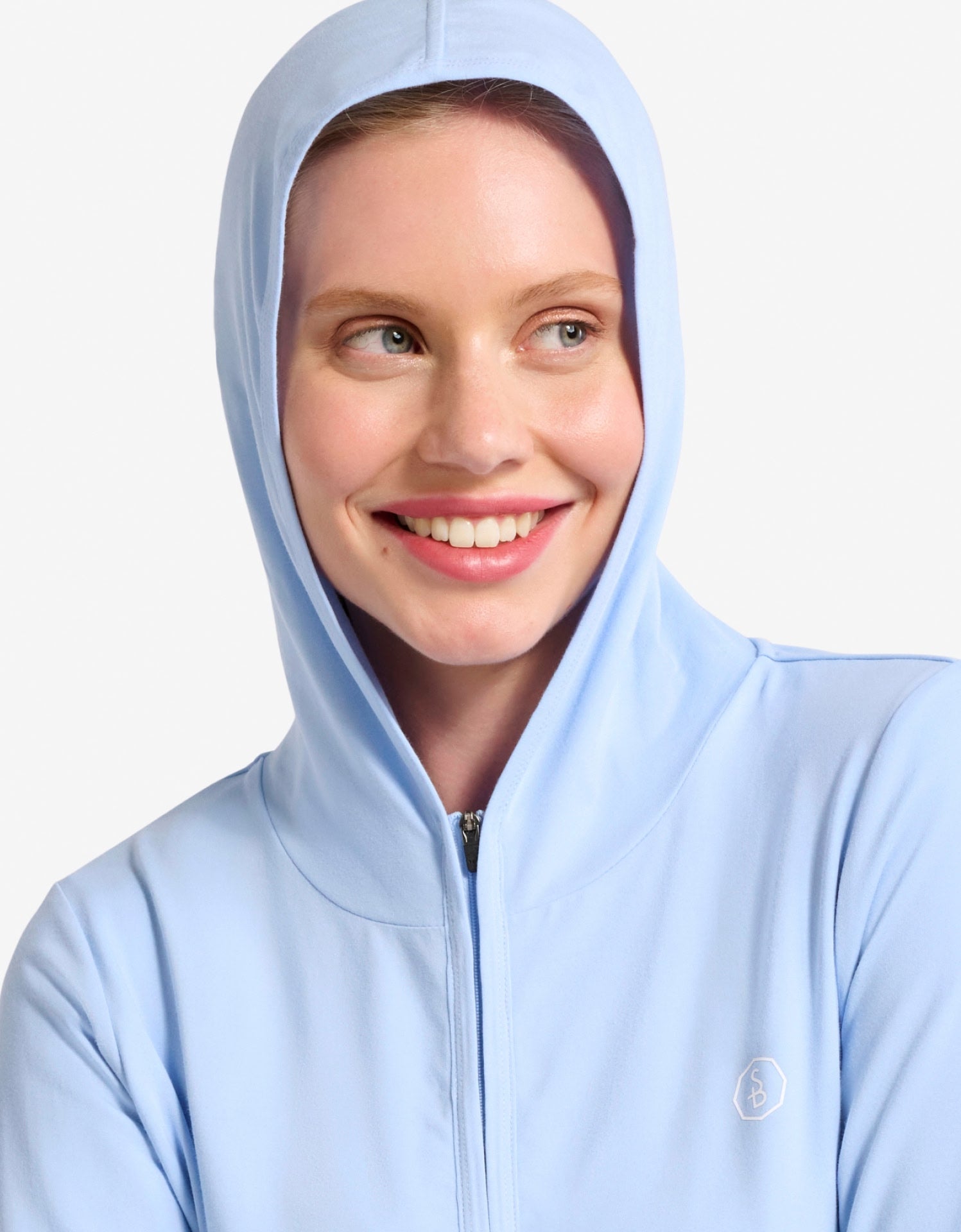 Women's Lightweight Natural Fiber Hooded Top | Stylish Breathable Sun Protection Top 3