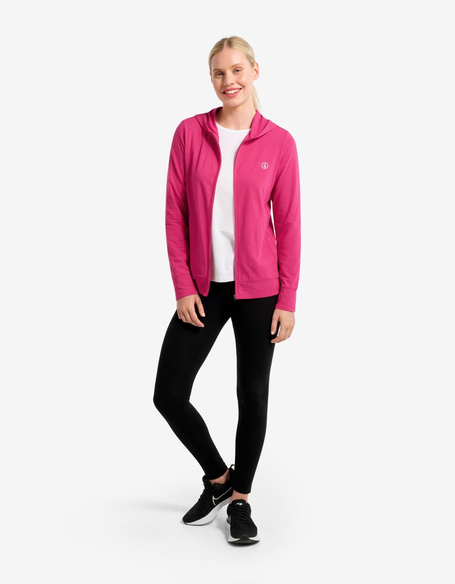 Women's Lightweight Natural Fiber Hooded Top | Stylish Breathable Sun Protection Top 7