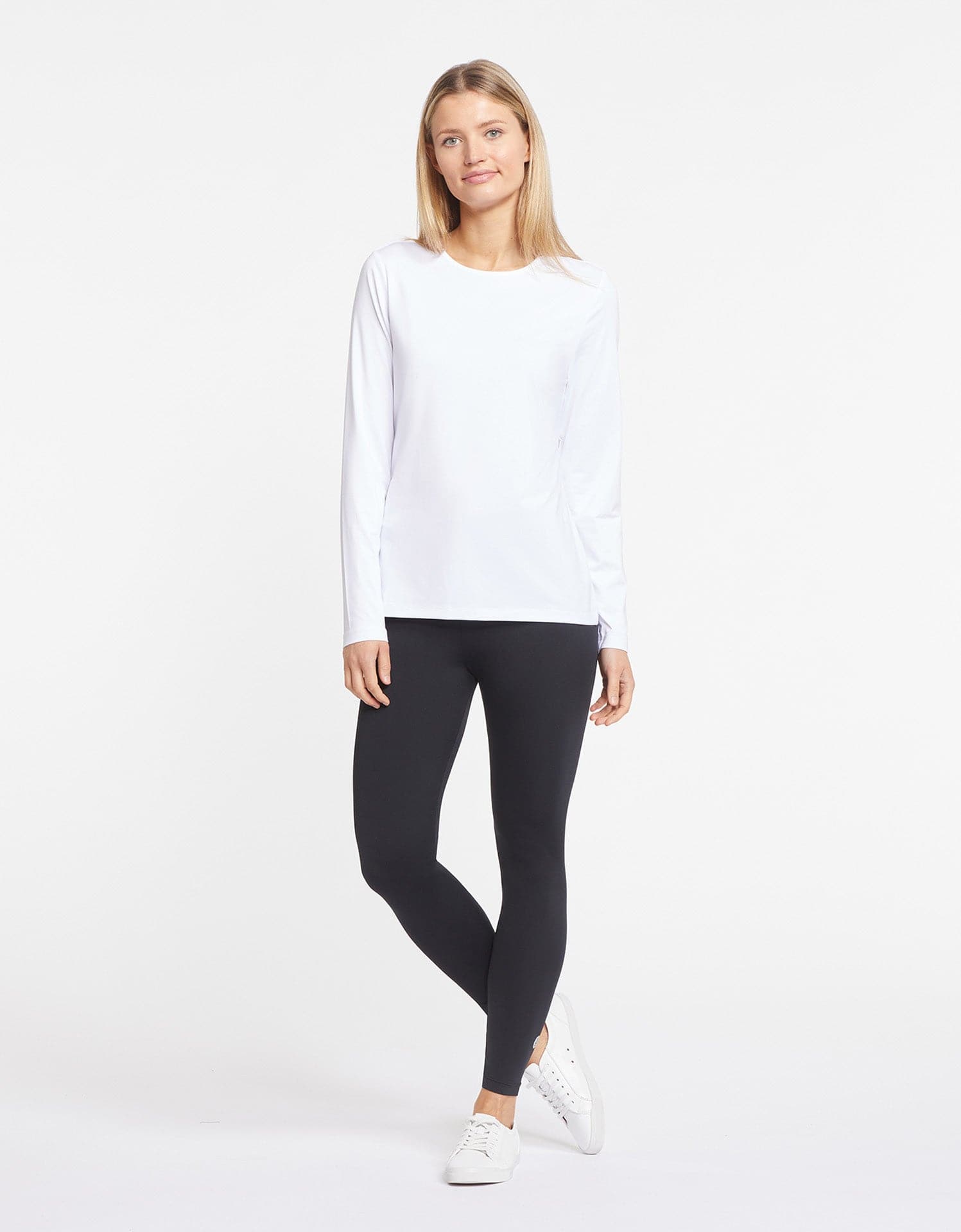 Women's Lightweight UPF 50+ Long Sleeve T-Shirt | Breathable Athletic Top for Outdoor Activities 4