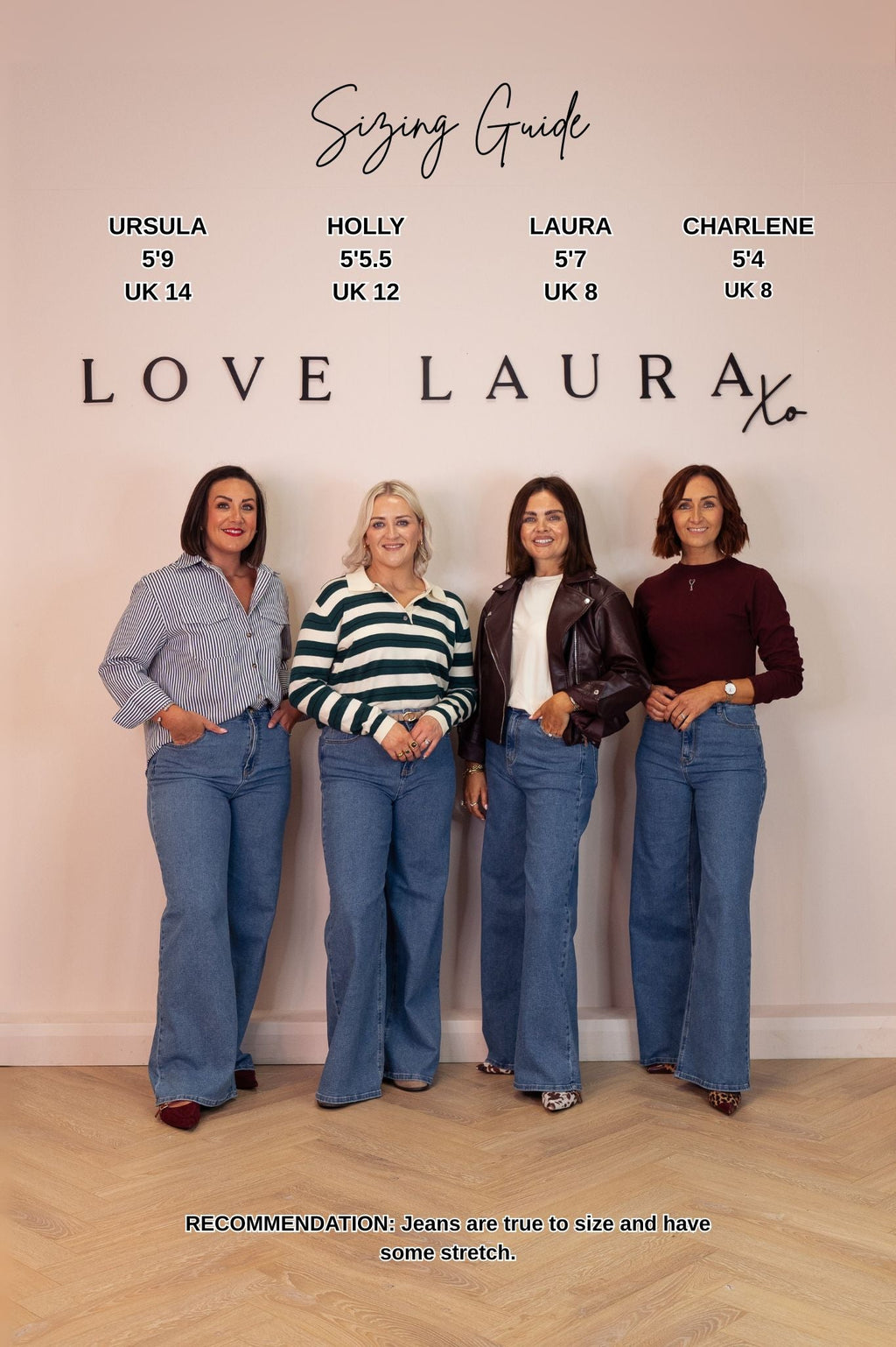 Women's Mid Wash Denim Jeans | High-Waisted Wide Leg Trousers for Everyday Wear 7