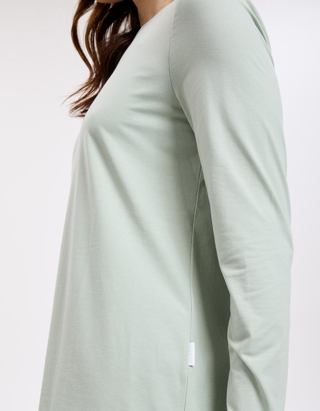 Women's Natural Fiber Long Sleeve Swing Top | Comfortable Flattering Sun Protective Shirt 5