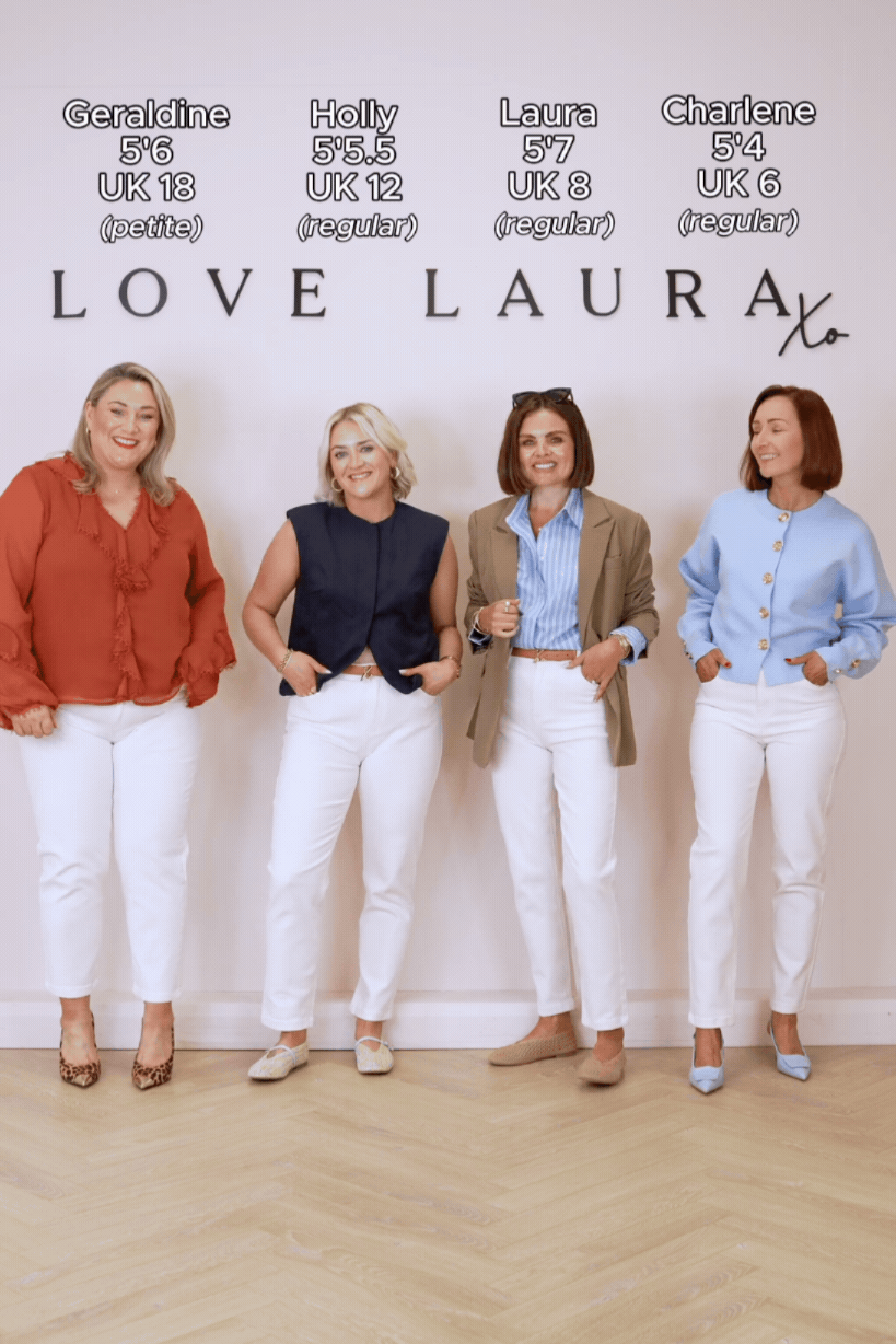 Women's Off-White Denim Mom Jeans | High-Waist Comfortable Casual Fit 7