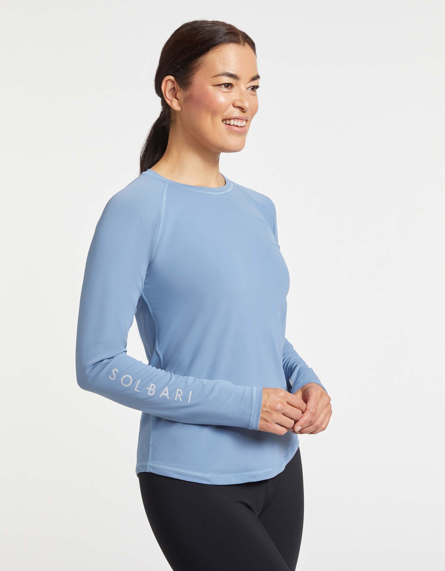 Women's Quick-Drying Long Sleeve Rash Guard | Silky-Smooth UV Protection Top 5