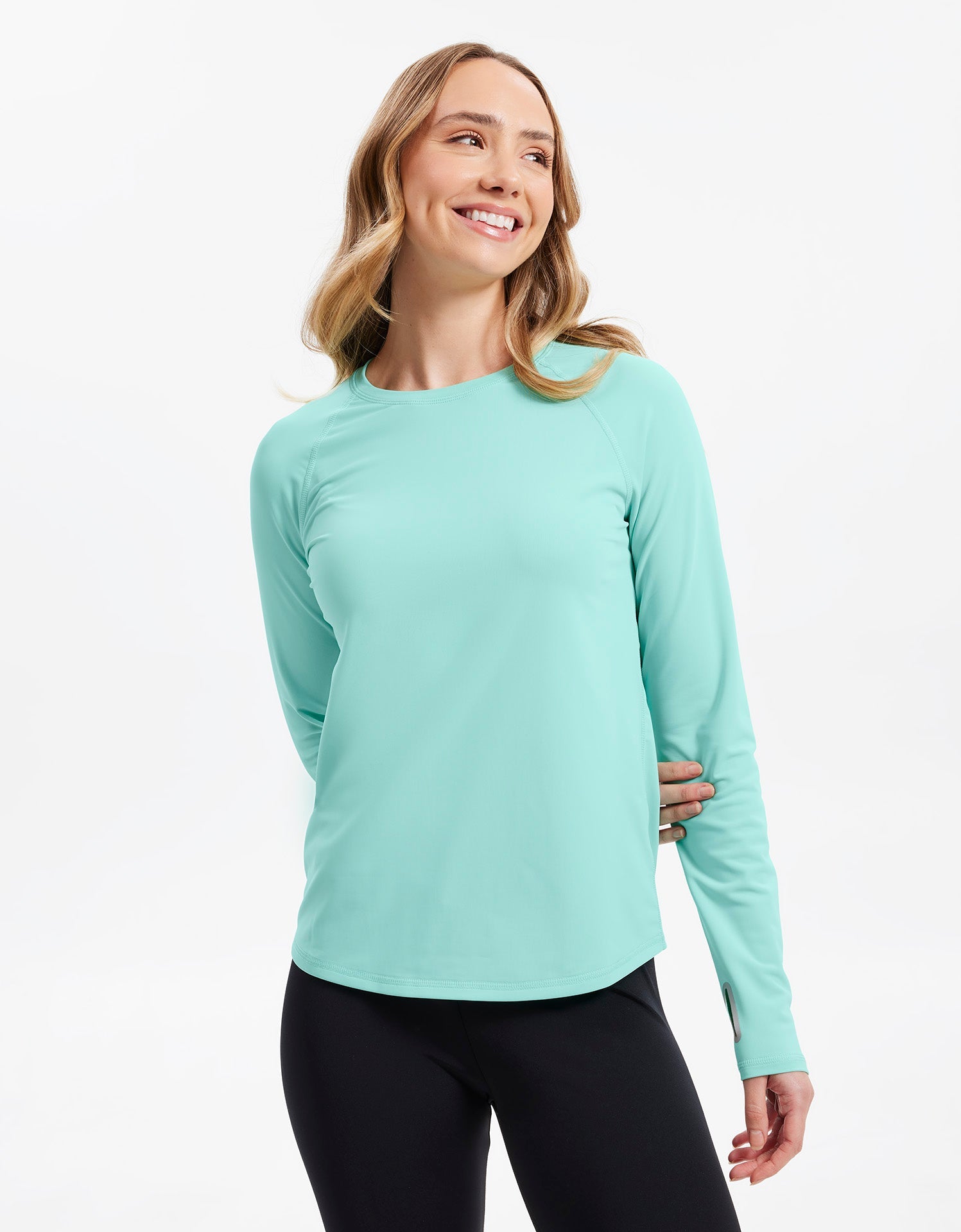 Women's Quick-Drying Long Sleeve Rash Guard | Silky-Smooth UV Protection Top 8