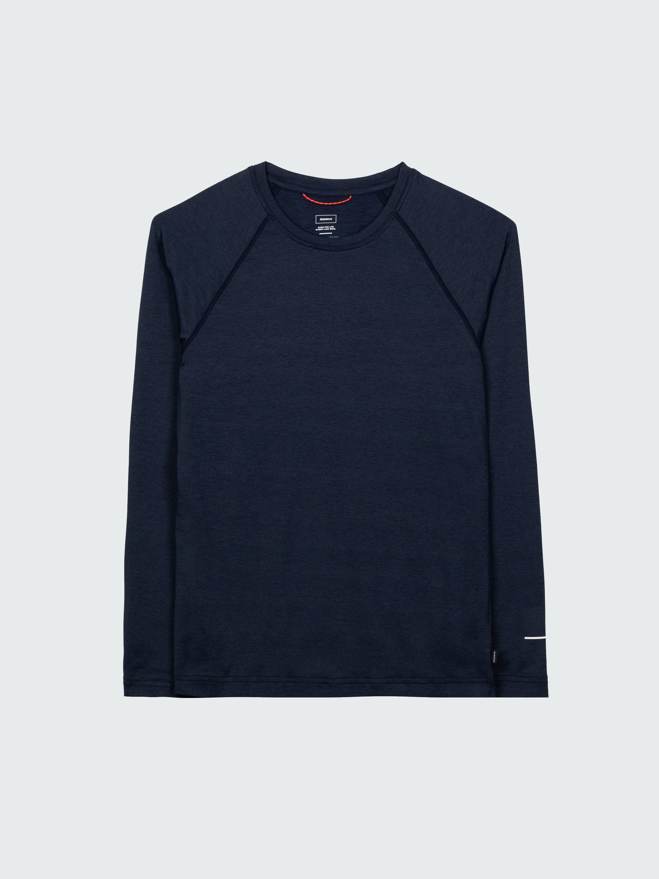Women's Recycled Polyester Long Sleeve T-Shirt | Cool Relaxed Sun Protection Top 0