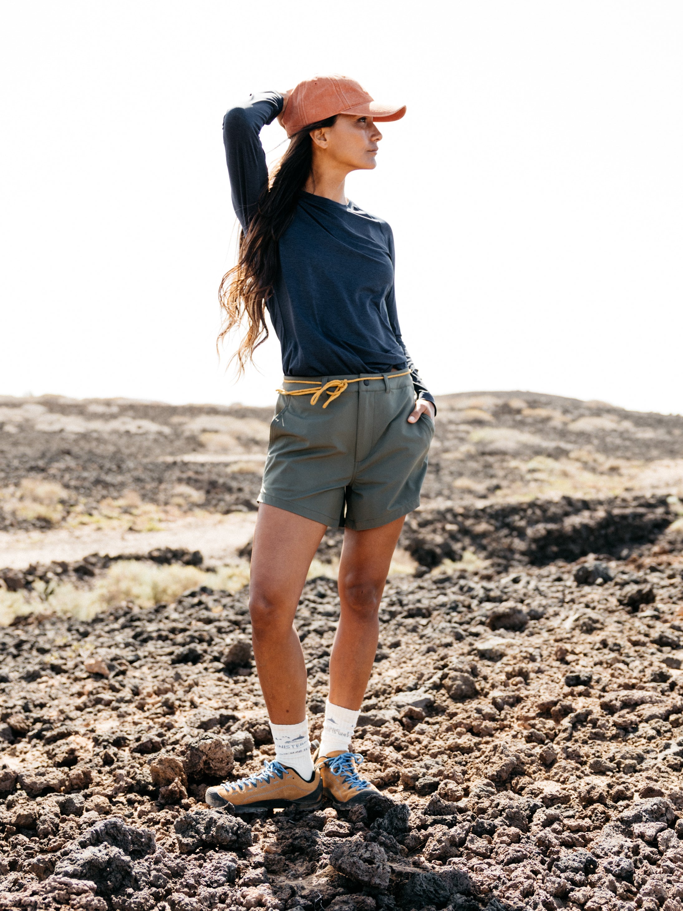 Women's Recycled Polyester Long Sleeve T-Shirt | Cool Relaxed Sun Protection Top 5