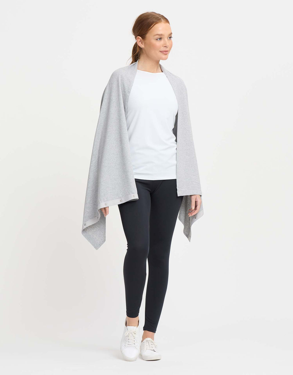 Women's Soft Cotton-Bamboo Sun Shawl | Lightweight Stylish UPF 50+ Sun Protection Accessory 5