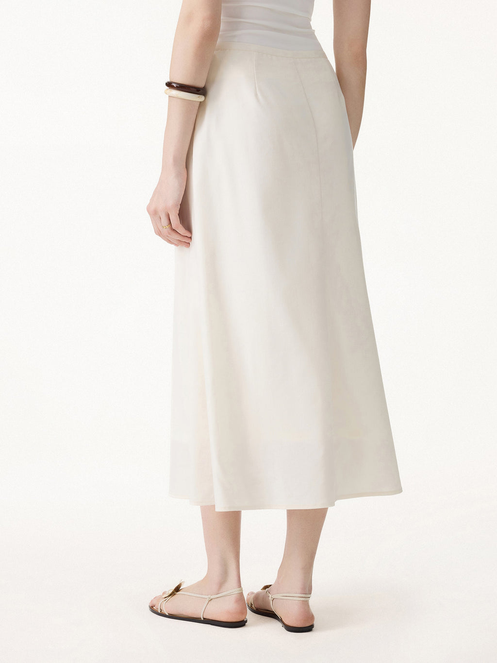 Women's Soft Fabric Boatneck Top & Maxi Flared Skirt Set | Elegant Two-Piece Outfit for Any Occasion 7