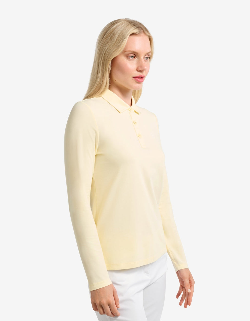 Women's Soft Natural Fiber Long Sleeve Polo Shirt | Comfortable Breathable Sun Protection Top 3