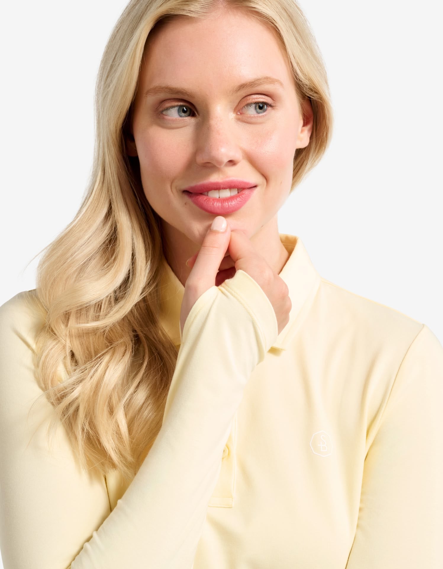 Women's Soft Natural Fiber Long Sleeve Polo Shirt | Comfortable Breathable Sun Protection Top 4