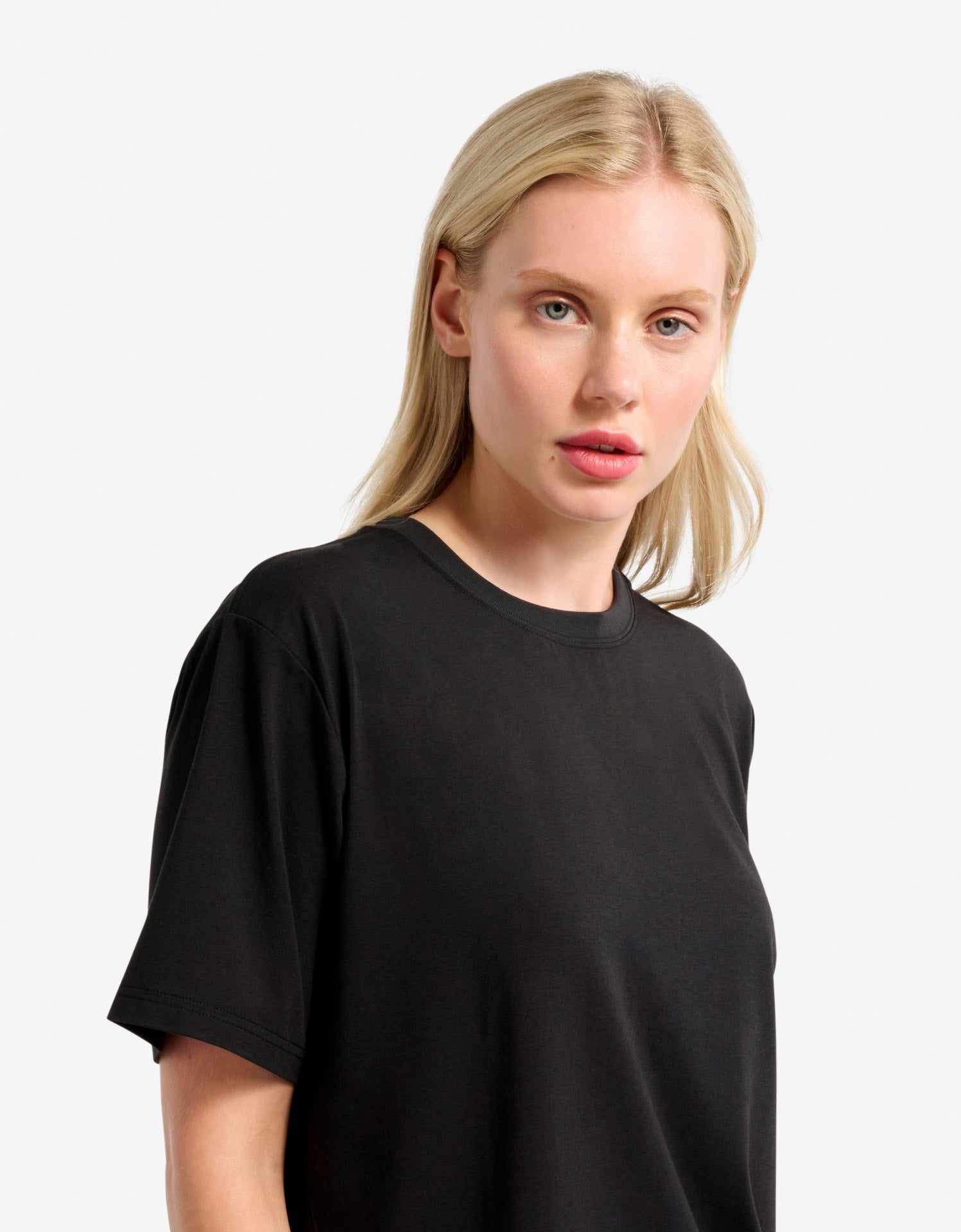 Women's Soft Natural Fibre T-Shirt | Relaxed Fit Lightweight Sun Protection Top 3