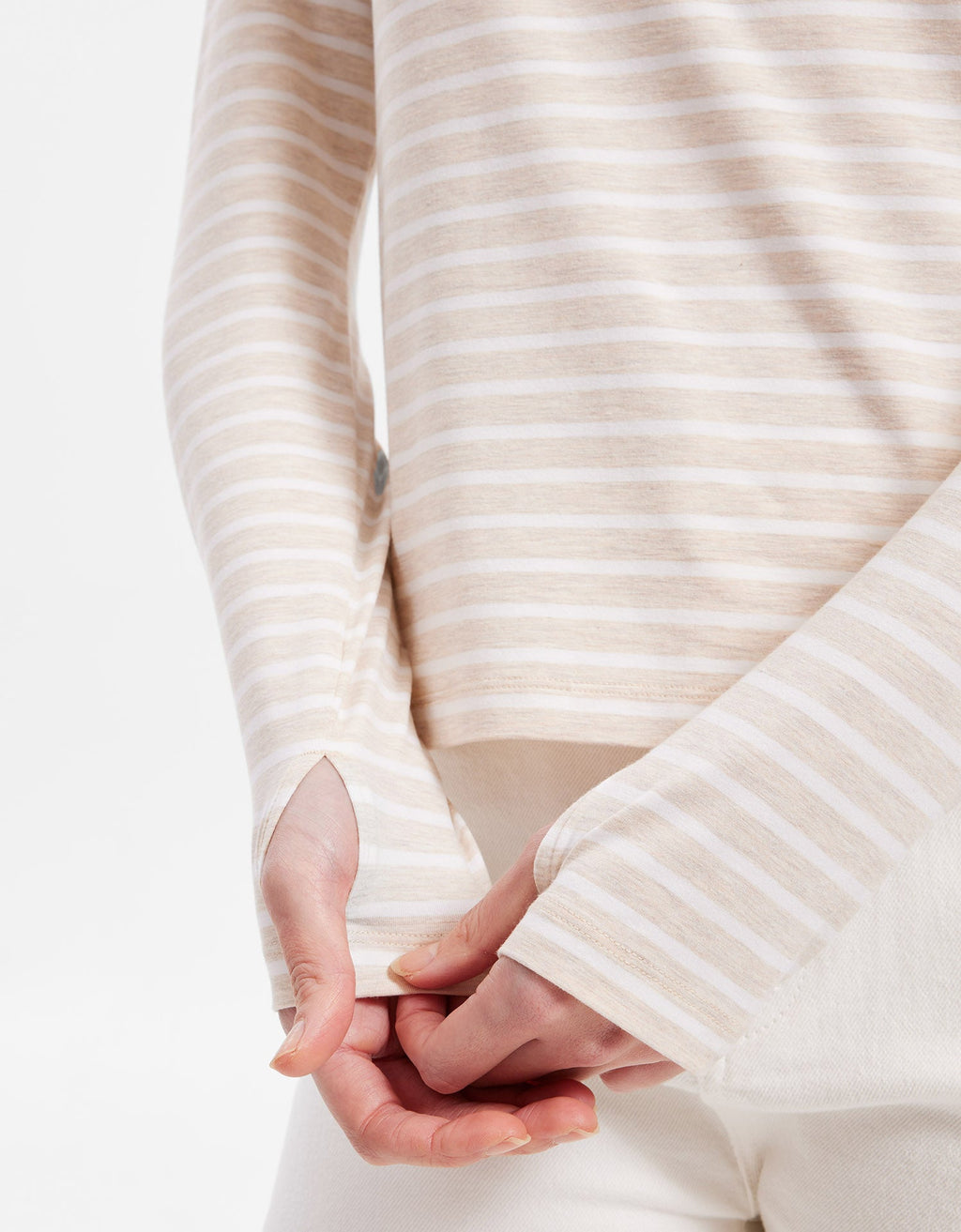 Women's Soft Striped Long Sleeve T-Shirt | Lightweight UPF 50+ Sun Protection 6