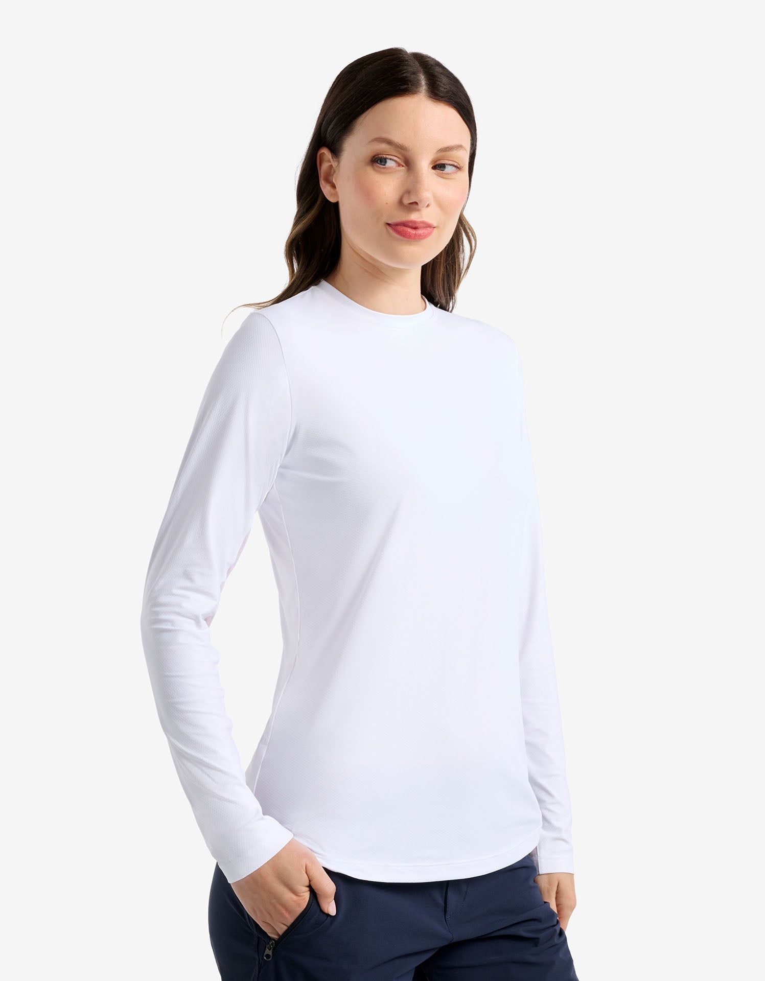 Women's UPF 50+ Mesh Long Sleeve T-Shirt | Comfortable Outdoor Activewear Top 4
