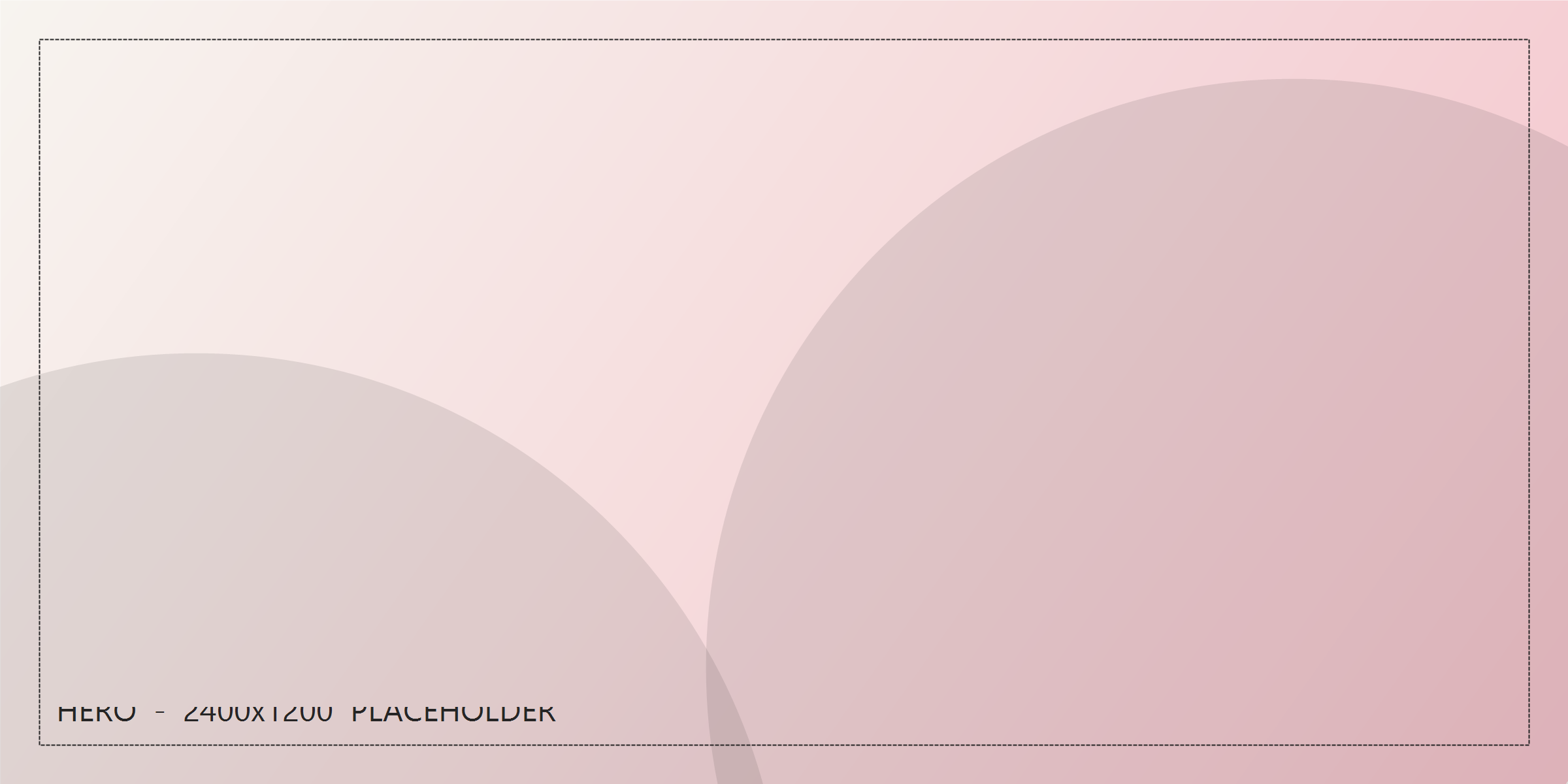 Placeholder hero backdrop